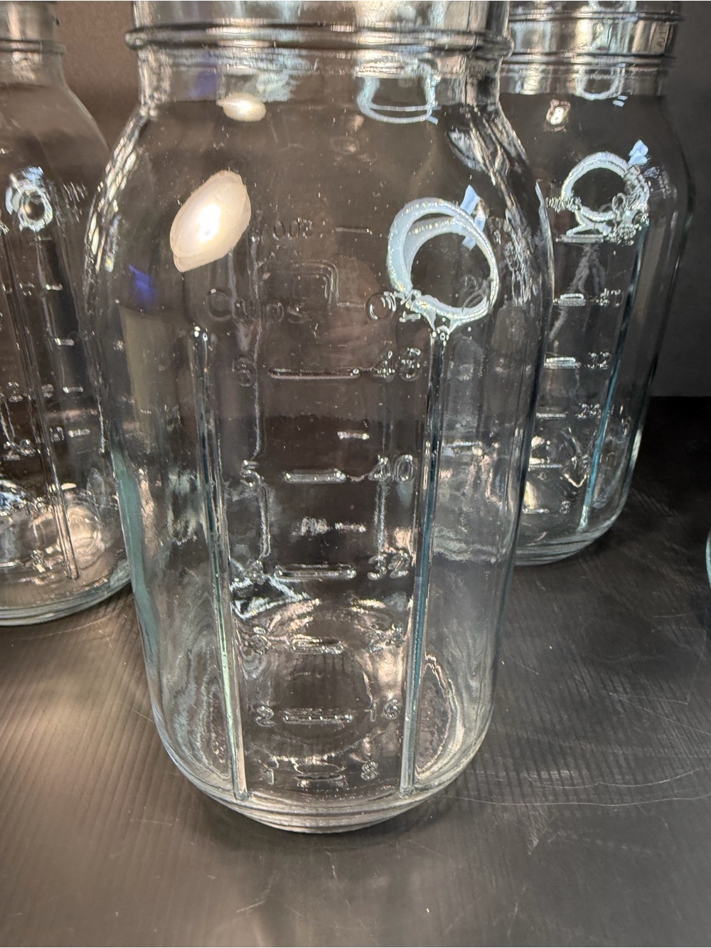 Vintage Ball Half Gallon Canning Jars with Gripper Ribs - Set of 4 (64 Oz) - Picture 2 of 7